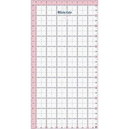 Riley Blake Lori Holt Cute Cut Ruler 6.5 x 12.5 inches for quilting