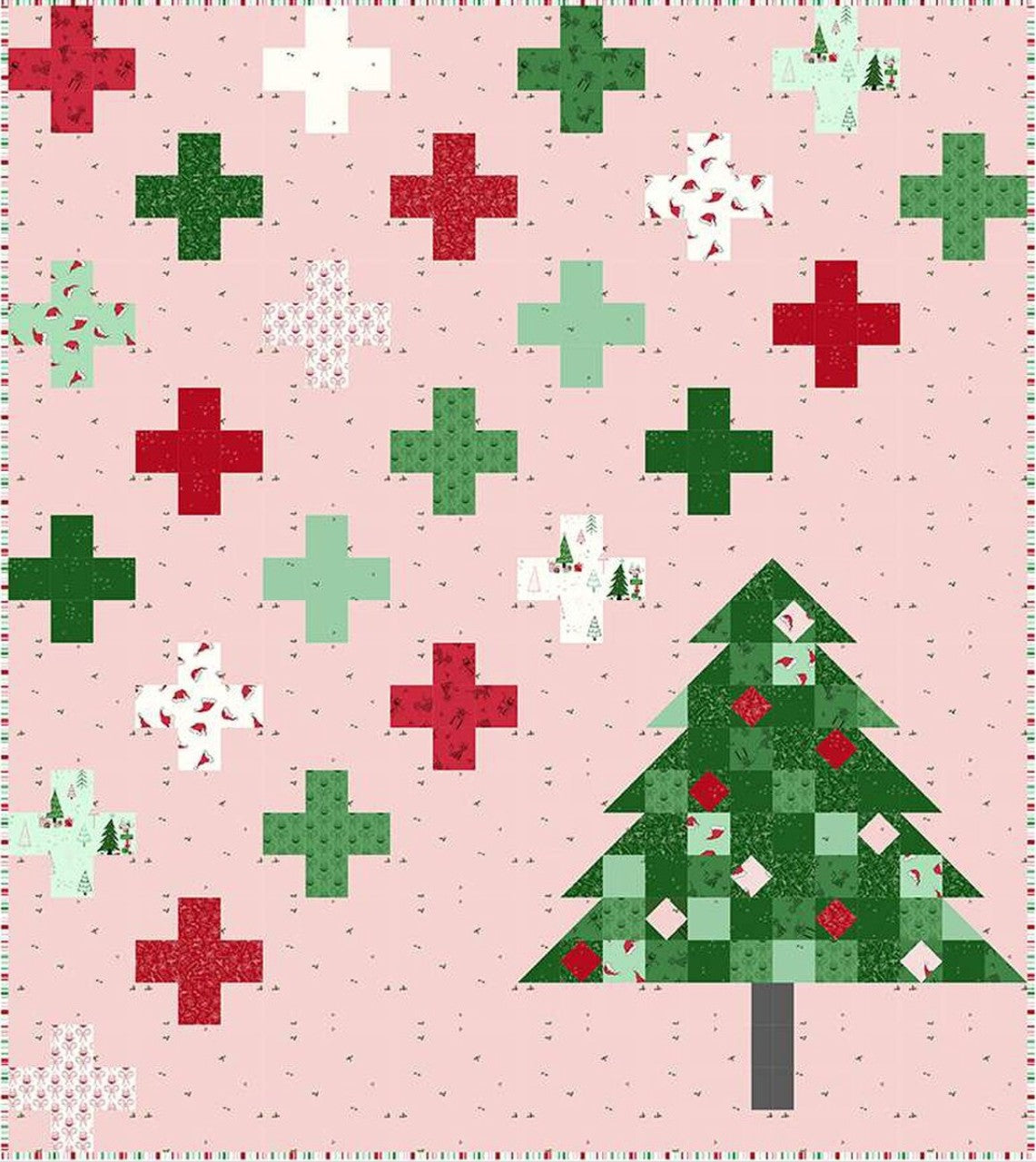 Riley Blake Amanda Niederhauser Swiss Christmas quilt pattern