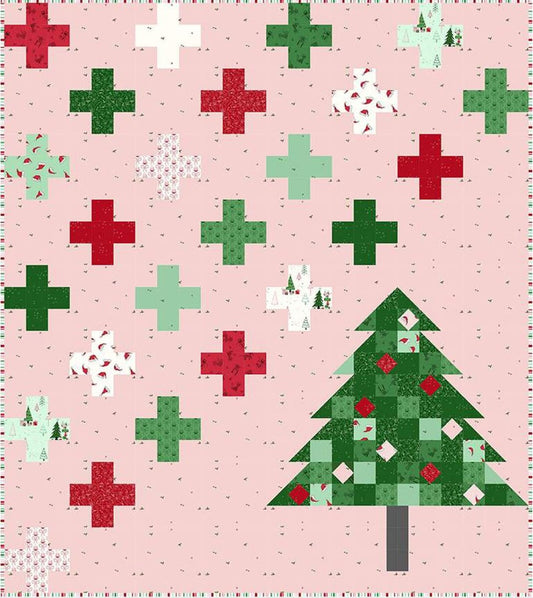 Riley Blake Amanda Niederhauser Swiss Christmas quilt pattern