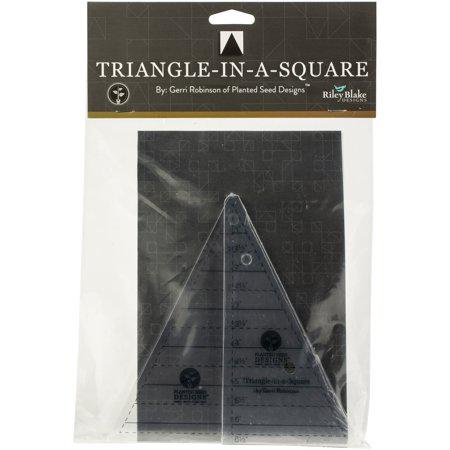 Riley Blake Triangle in a Square quilting ruler set