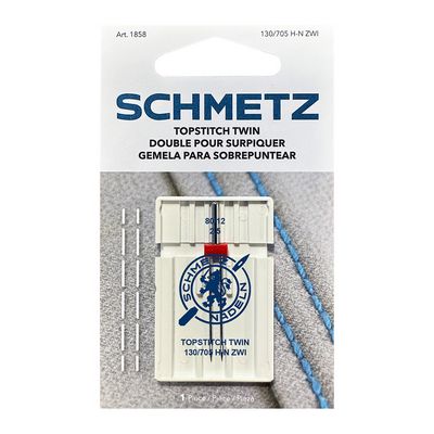 Schmetz Twin Topstitch 2.5/80 130/705