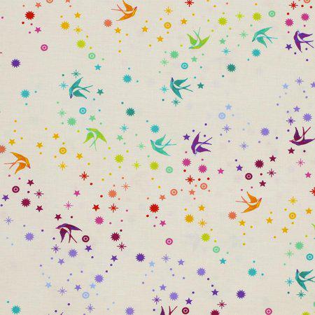 Tula Pink True Colors Fairy Dust Cotton Candy metallic cotton fabric by Free Spirit FabricsTula Pink True Colors Fairy Dust Cotton Candy metallic cotton fabric by Free Spirit Fabrics