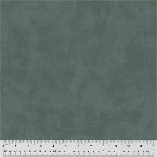 Solid dark green color swatch with a ruler at the bottom