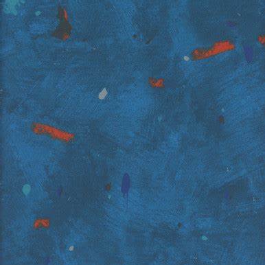 Abstract pattern with colorful spots on a blue textured background