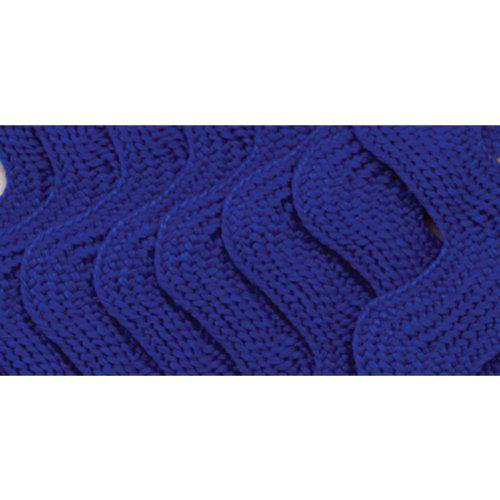 Close-up of blue textured fabric