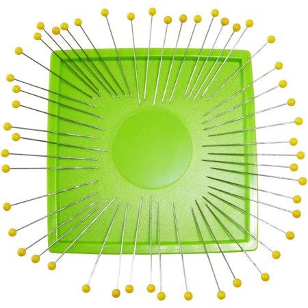 The Zirkel Organizer Magnetic Pin Cushion Lime Green