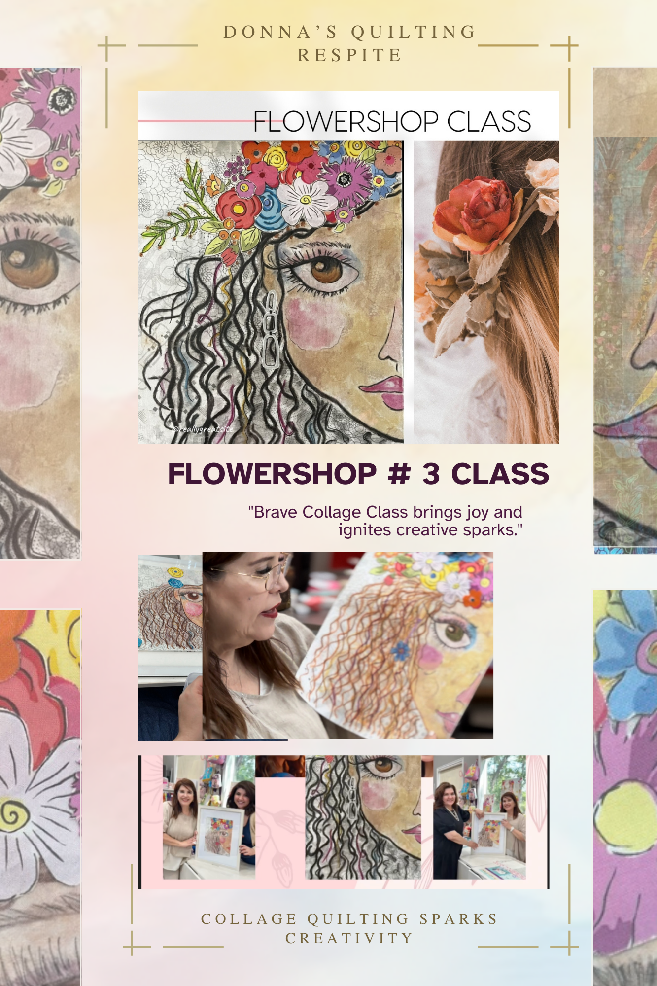 •~~• ˜”*°•.˜”*°• 🌼Amazing Flowershop #3 Collage Class 🌼•°*”˜.•°*”˜